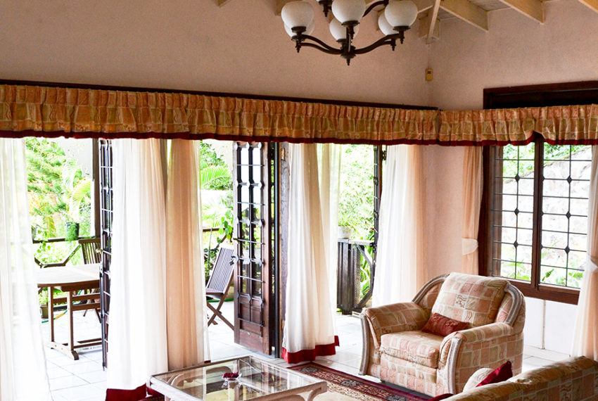 Living Room and Front Balcony