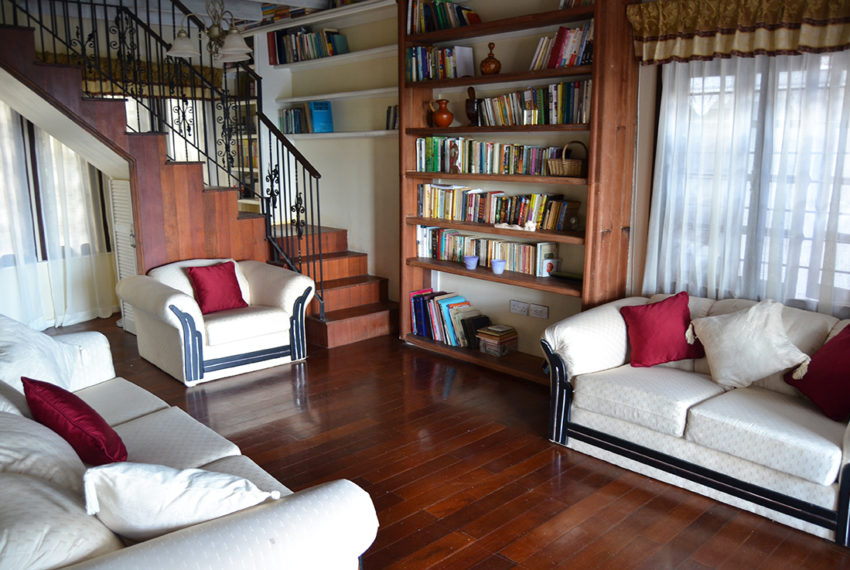 Upstairs Sitting Area and Balcony