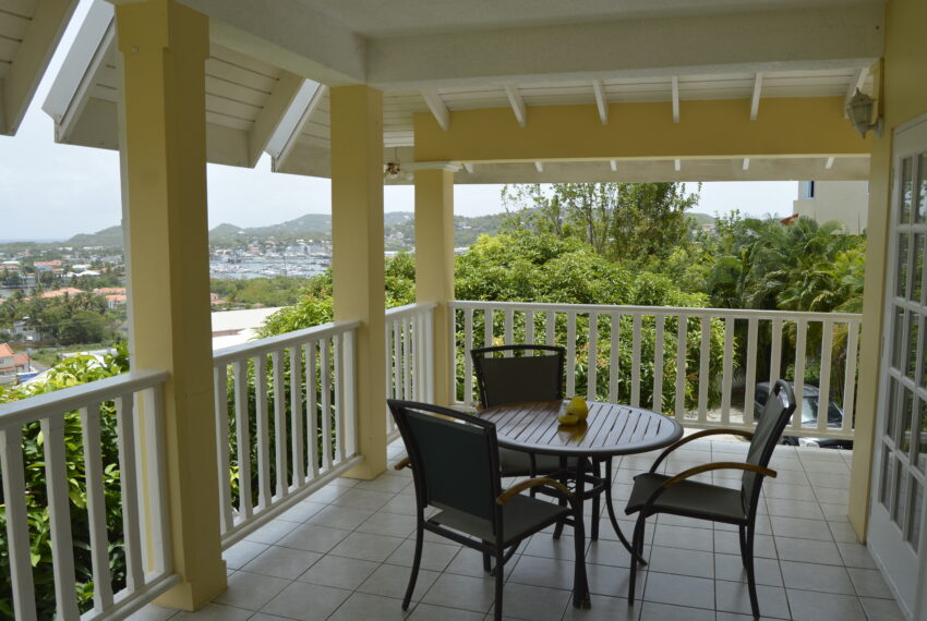 1st floor balcony